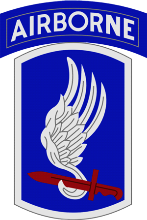 The distinctive unit insignia of the 173rd Airborne