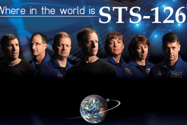 STS 126 travels the world