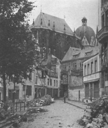 Aachen Munster, popularly known as the Charlemagne Cathedral.