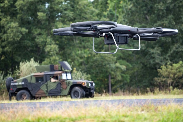 Autonomous Aerial Resupply in the Forward Support Company