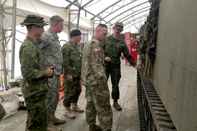 Sharing Sustainment Techniques and Practices During Exercise Maple Resolve 2017