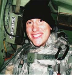 Spc. Ross Andrew McGinnis received the Medal of Honor posthumously during a White House ceremony June 2, 2008 for heroic actions savings the lives of 4 soldiers.