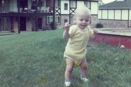 Walking as a baby