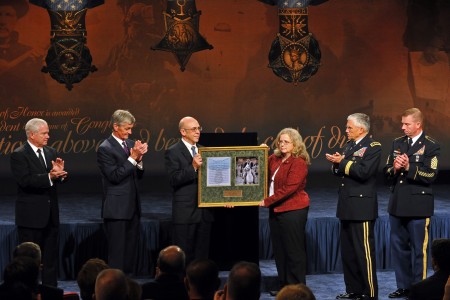 Staff Sergeant Robert Miller Medal of Honor reception