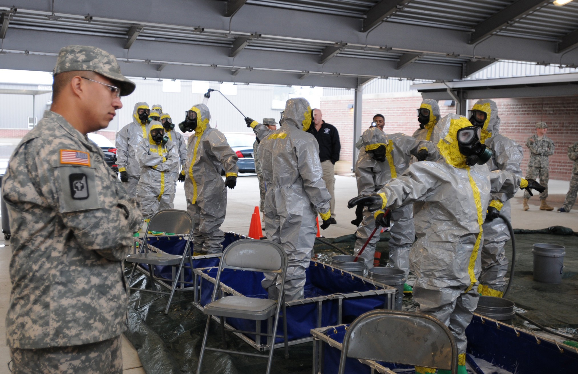547th Medical Co. trains on HAZMAT incident response Article The