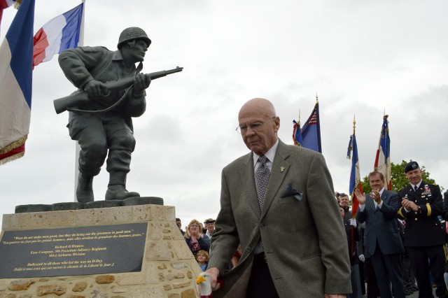 Normandy Monument Dedicated To Maj Richard Winters