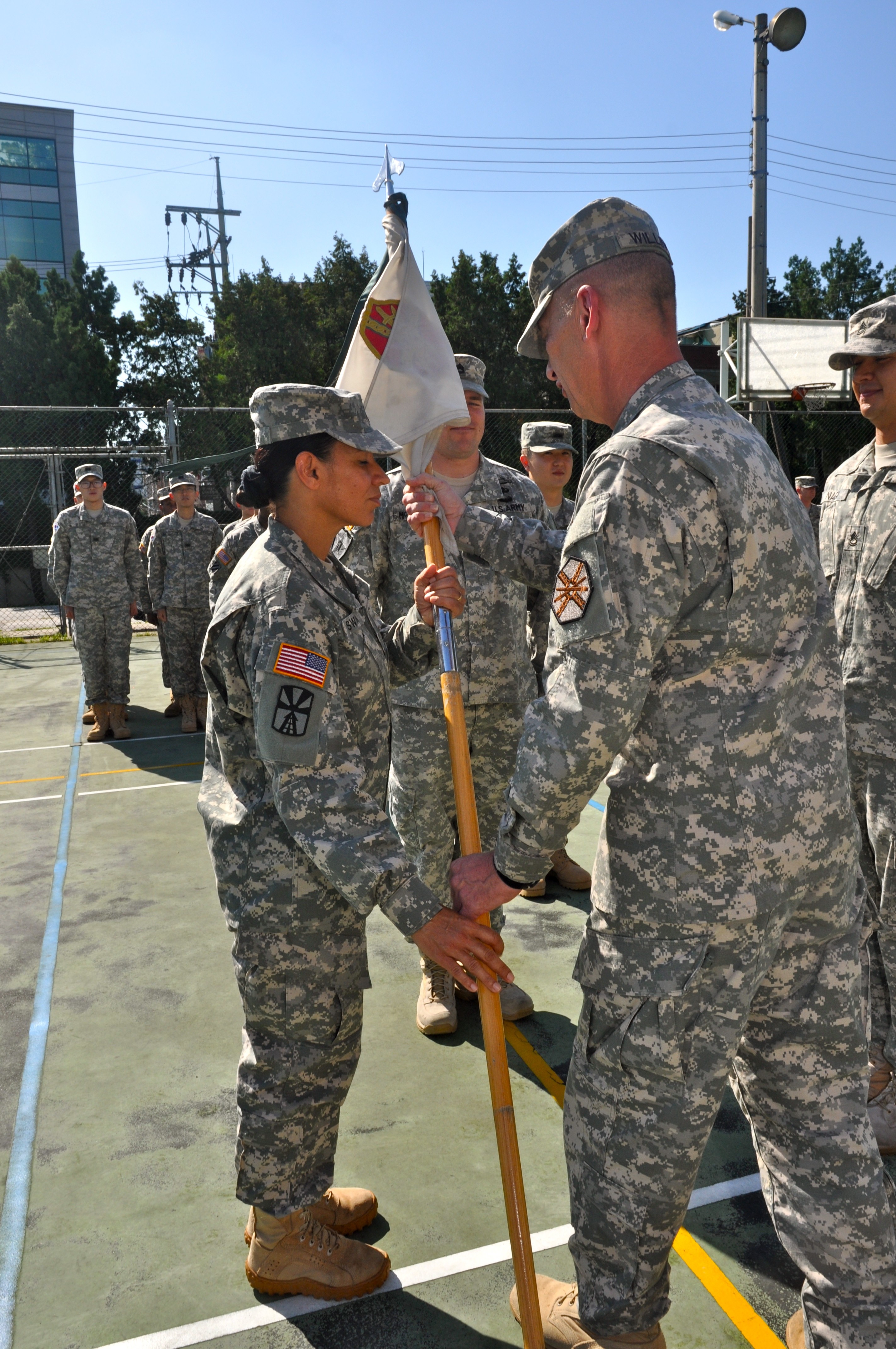 HHC USAG Yongsan new First Sergeant Article The United