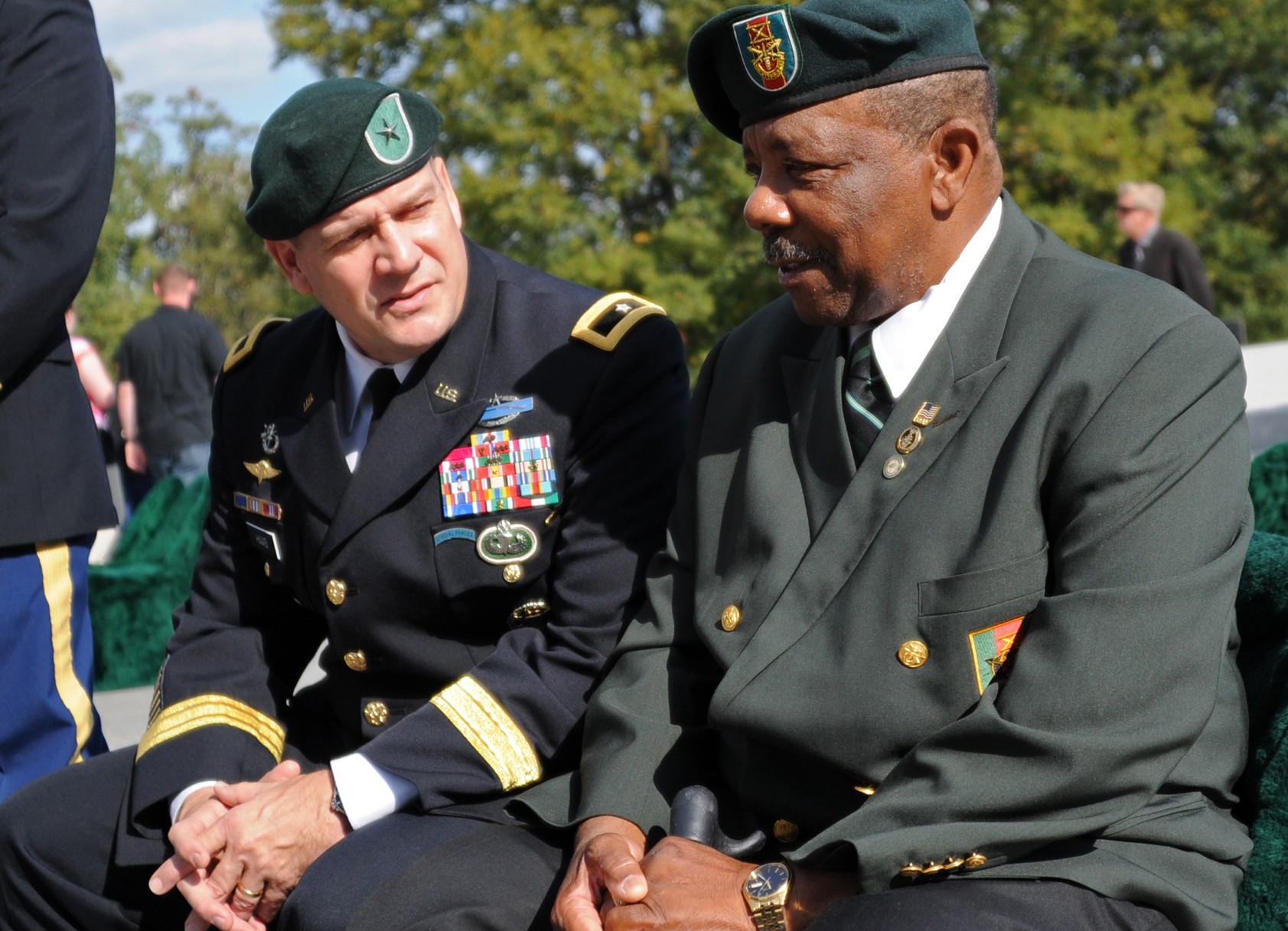 Green Berets pay tribute to JFK at Arlington National Cemetery