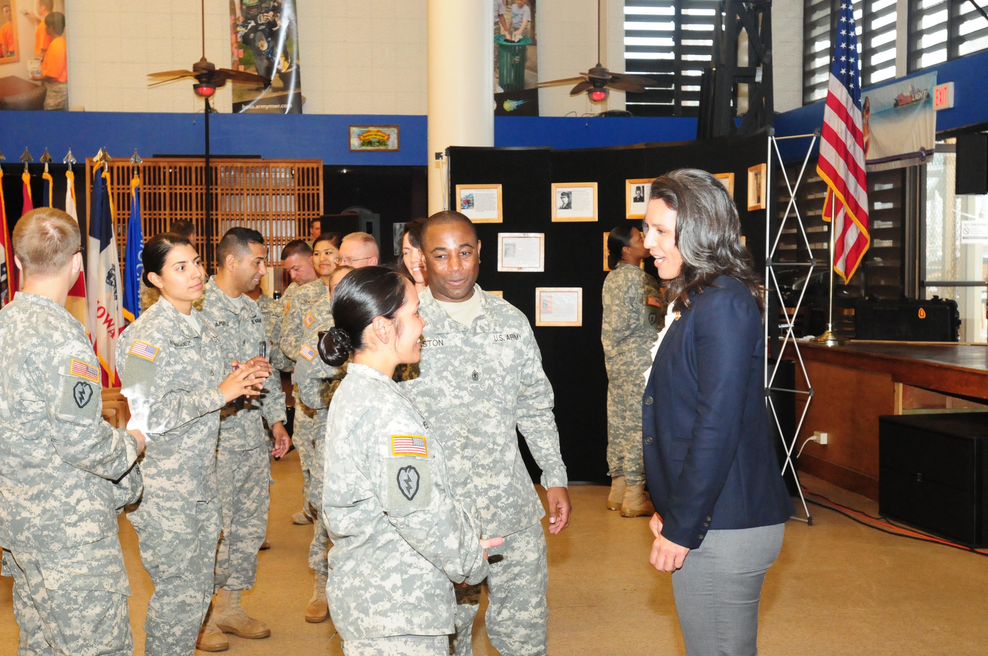 Tropic Lightning Soldiers Celebrate Women's History Month | Article | The United ...