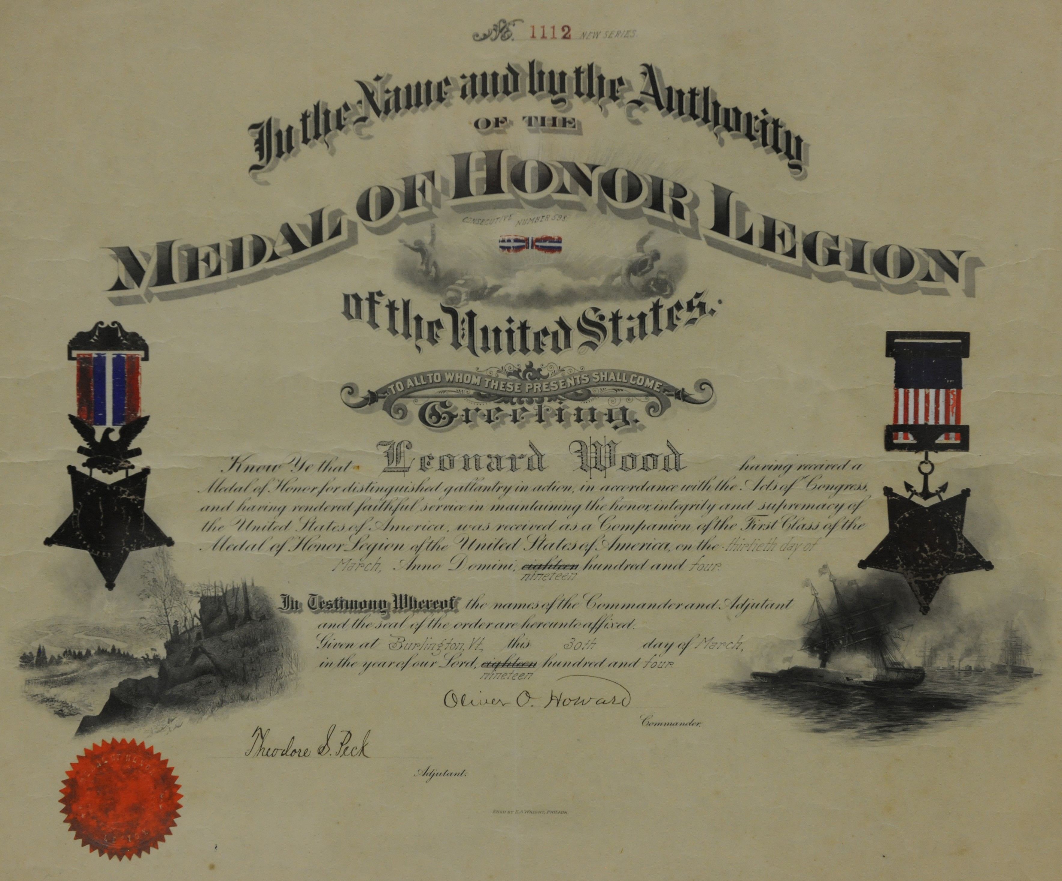 Image result for medal of honor leonard wood