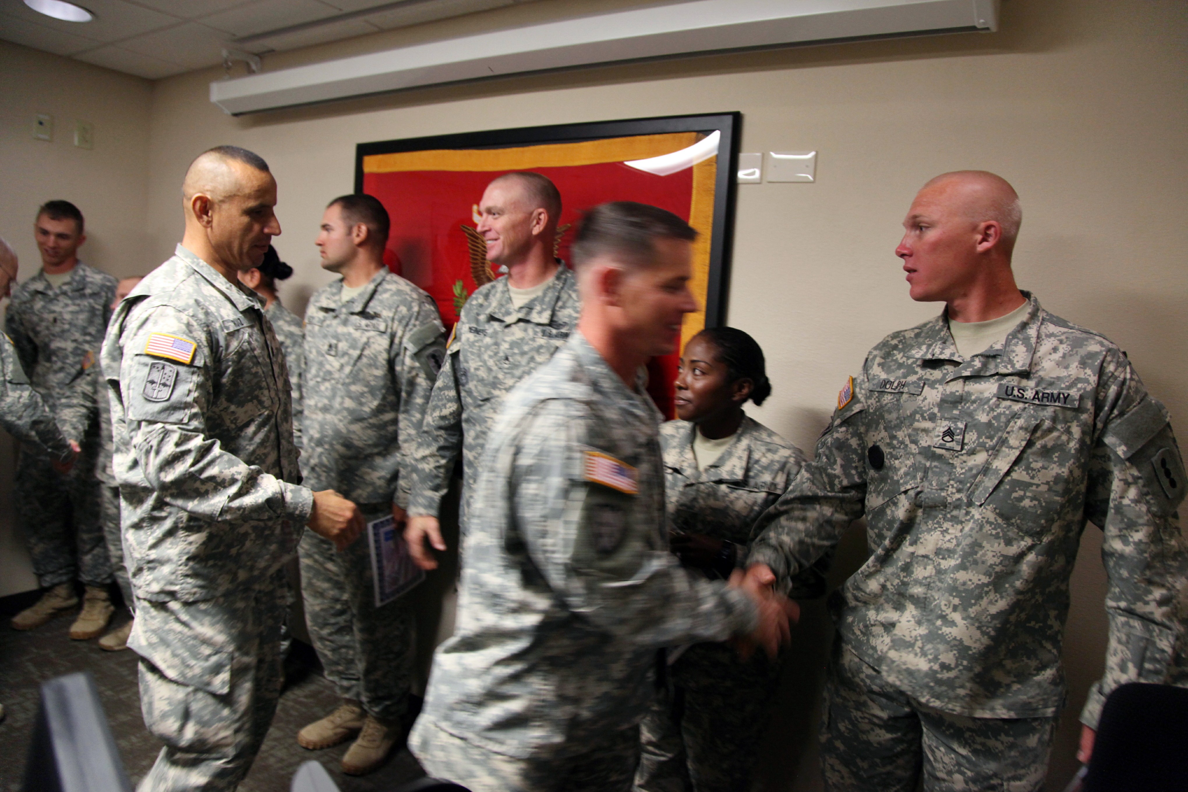 Drill sergeants, cadre test for German Armed Forces Badge Article