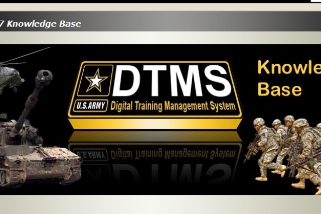 New DTMS improves training management, tracking Soldiers' training