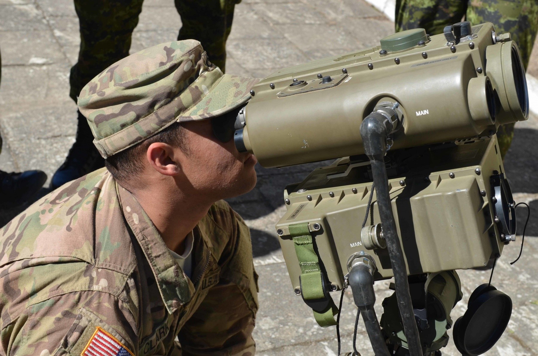 Eyes of the Army Forward observers train with allies Article The