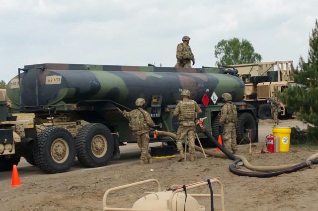 240th Quartermaster Supply Co. makes bulk fuel history prepping for ...