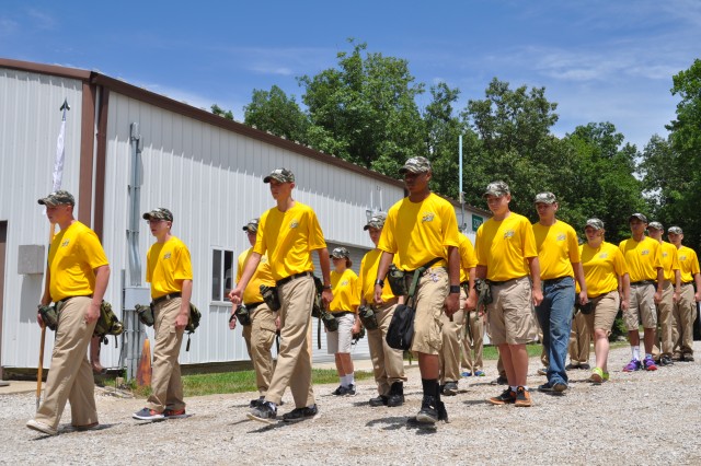 Crane Army and Navy welcomed 70 Navy Junior ROTC students for their Basic Leadership and Science, Technology, Engineering, and Mathematics Training summer camp July 5-9.