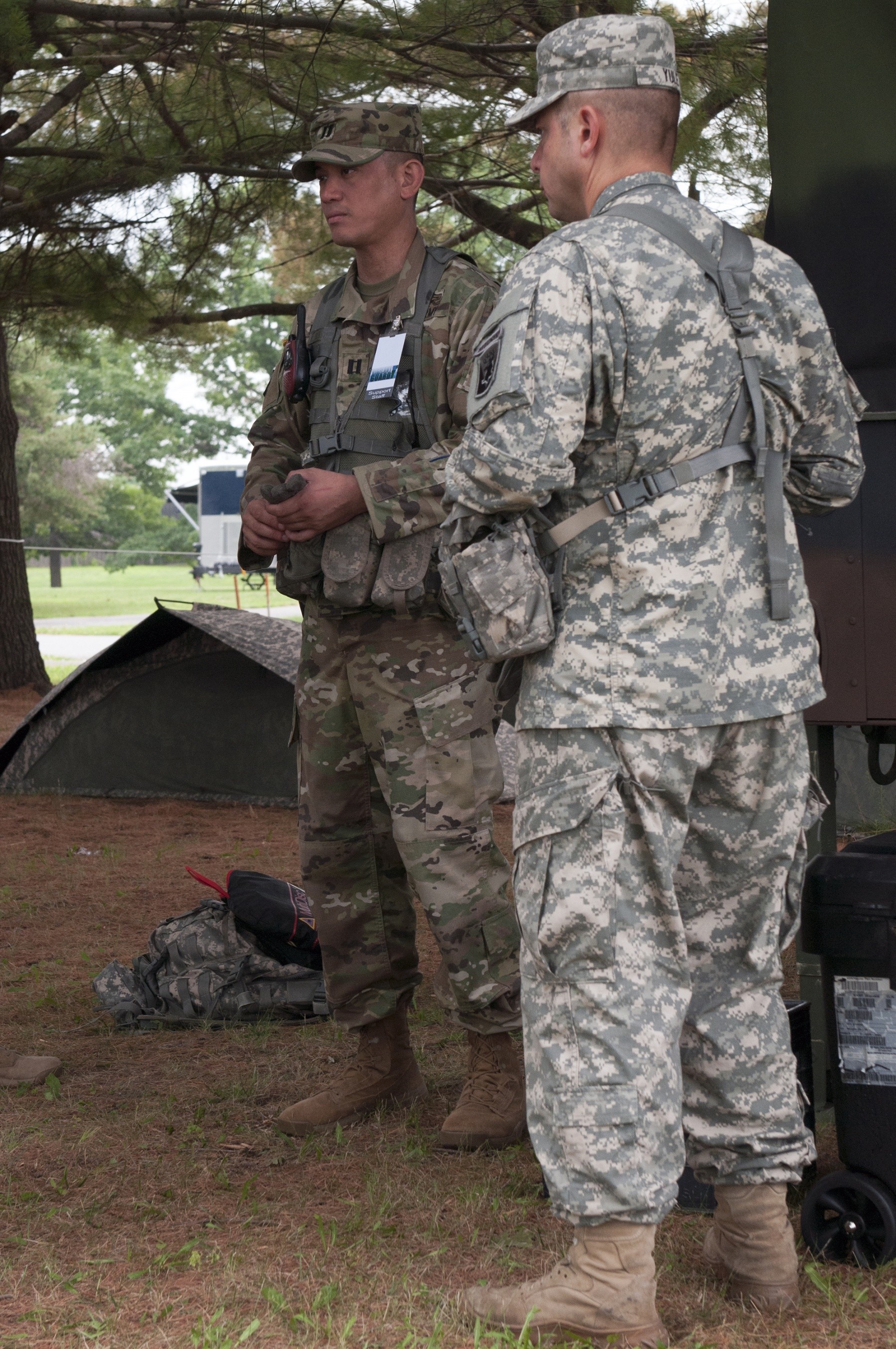 Vermont National Guard Soldiers provide site support Article The