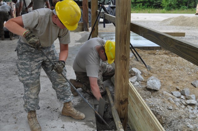 The 983rd Engineering Battalion based out of Monclova, Ohio, completed its annual training at Naval Support Activity Crane July 18-Aug. 14. Crane Army Ammunition Activity provided the reserve unit with housing facilities at the Crane Ammunition and L...