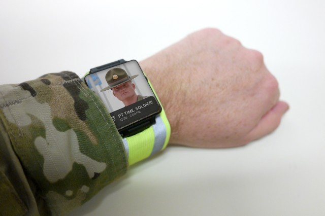 The bracelet device also allows leaders to provide remote mentoring in real time when a Soldier's fitness profile measures poorly. Should a Soldier's levels indicate they have consumed too much alcohol, for example, the Soldier will have the opportunity to be mentored by his or her first sergeant about the dangers of drinking.