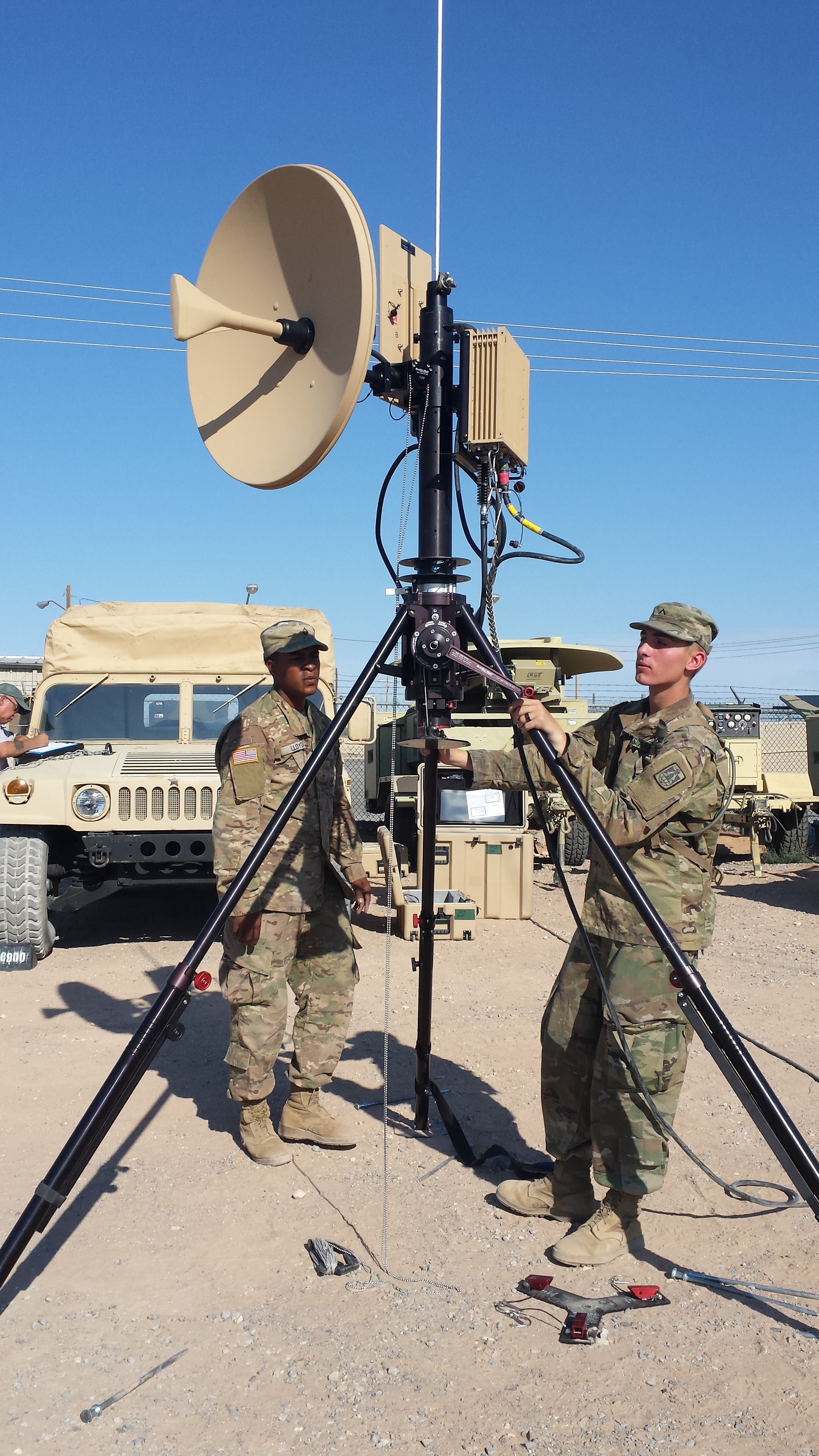 Fort Hood 57th Expeditionary Signal Battalion participates in TRILOS