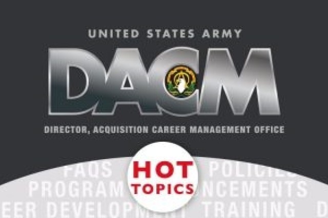 December DACM Hot Topics Article The United States Army