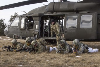 10th Mountain Division brings lethality to the sky in air assault training