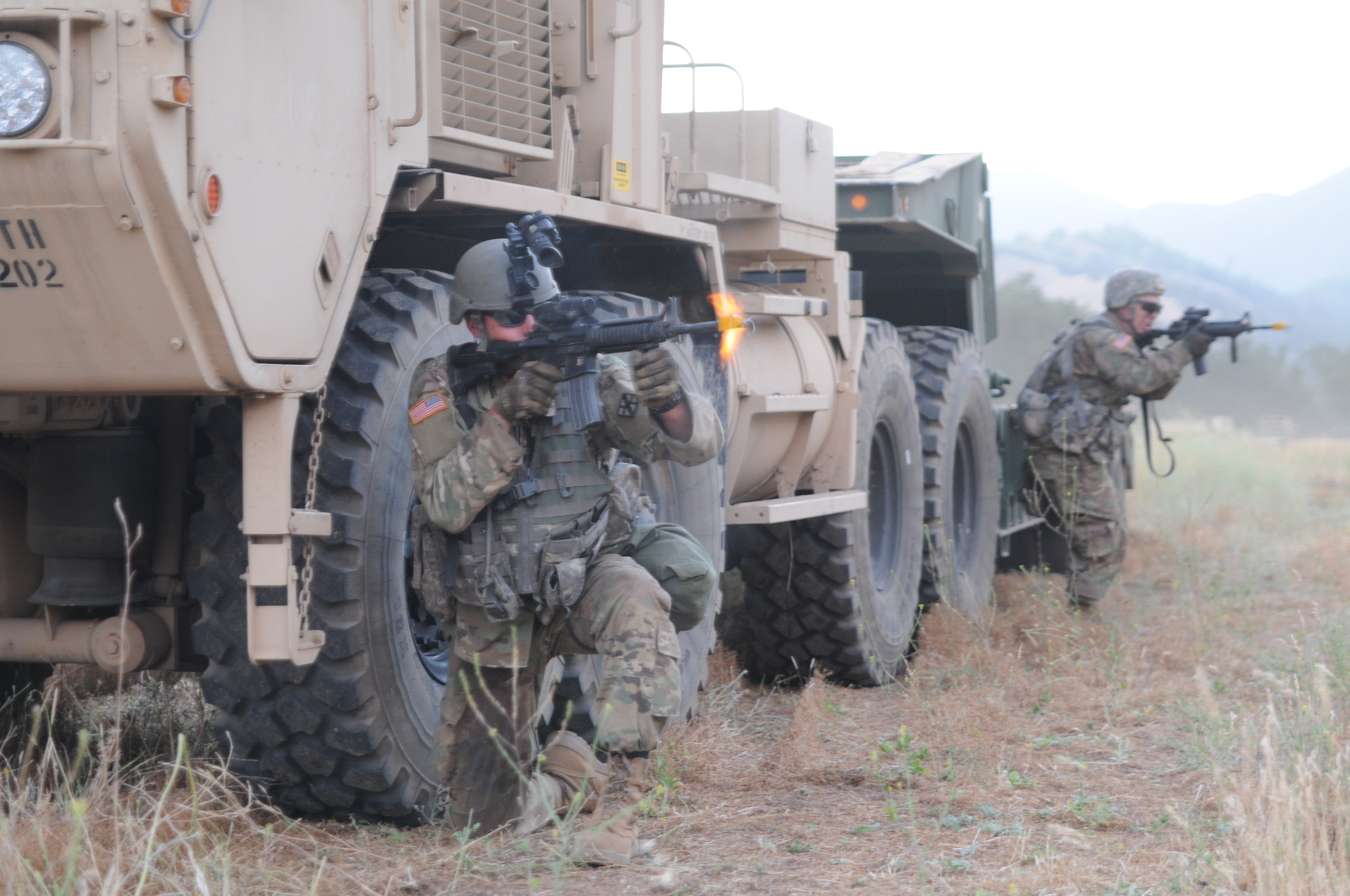 Army Reserve Soldiers from 779th Engineer Company participate in CSTX