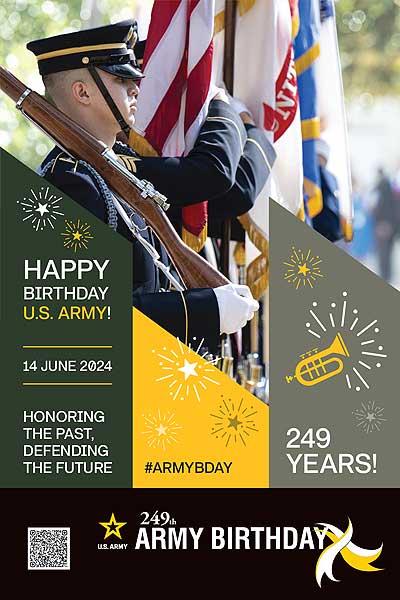 thumbnail of U.S. Army Birthday Poster vertical format