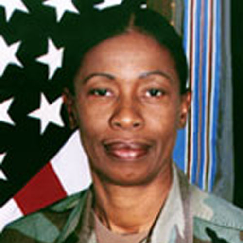 Command Sergeant Major Evelyn Hollis was the First African American