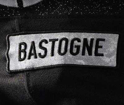 uniform feature - “Rock of the Marne” on helmet and acronym on pants