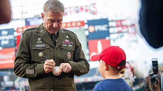 Image for Army Day with the Nationals