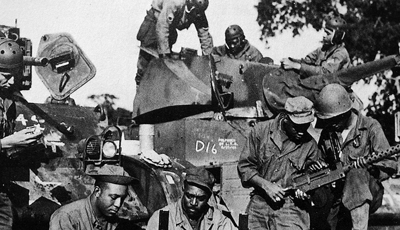 Header Fading Slideshow Image - Blank Panthers Tank Battalion