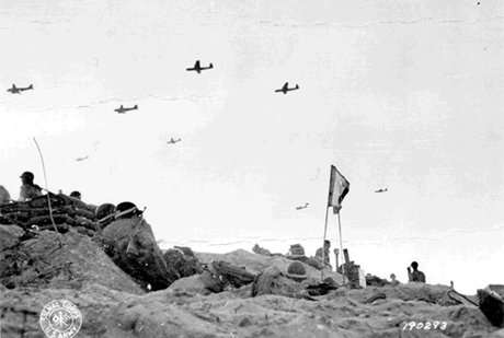 Gliders fly supplies to Soldiers fighting on Utah Beach