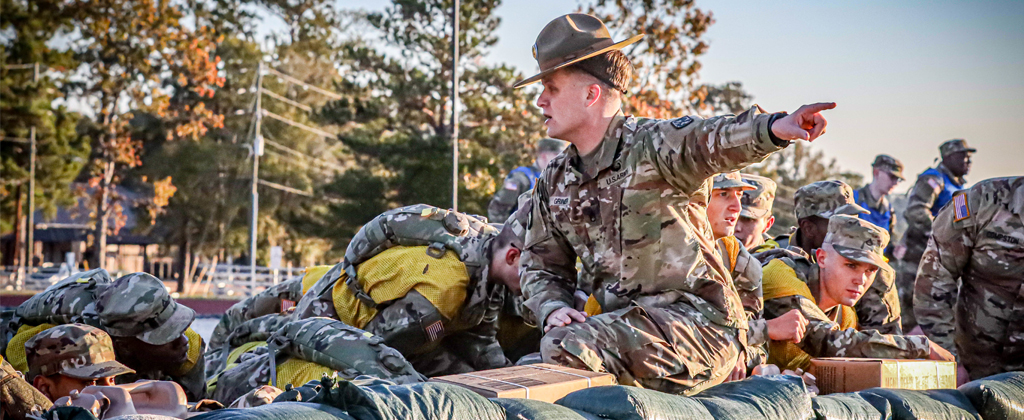 Soldier infantry training