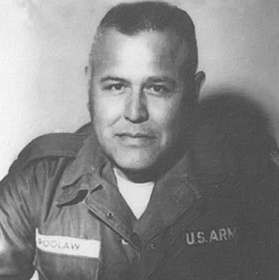 Profile photo of First Sergeant Pascal Cleatus Poolaw Sr.