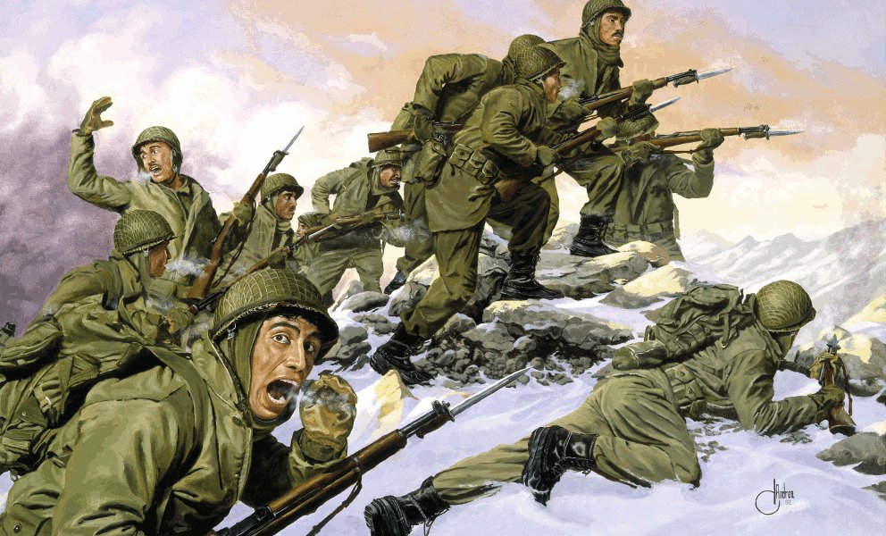 Illustration of the Borinqueneers