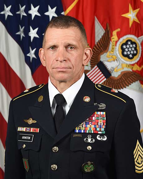 Sergeant Major of the Army Michael A. Grinston