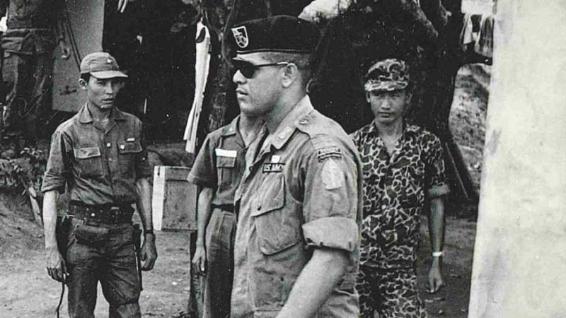 Capt. Paris Davis, Vietnam, 1965. (Photo by Ron Deis)