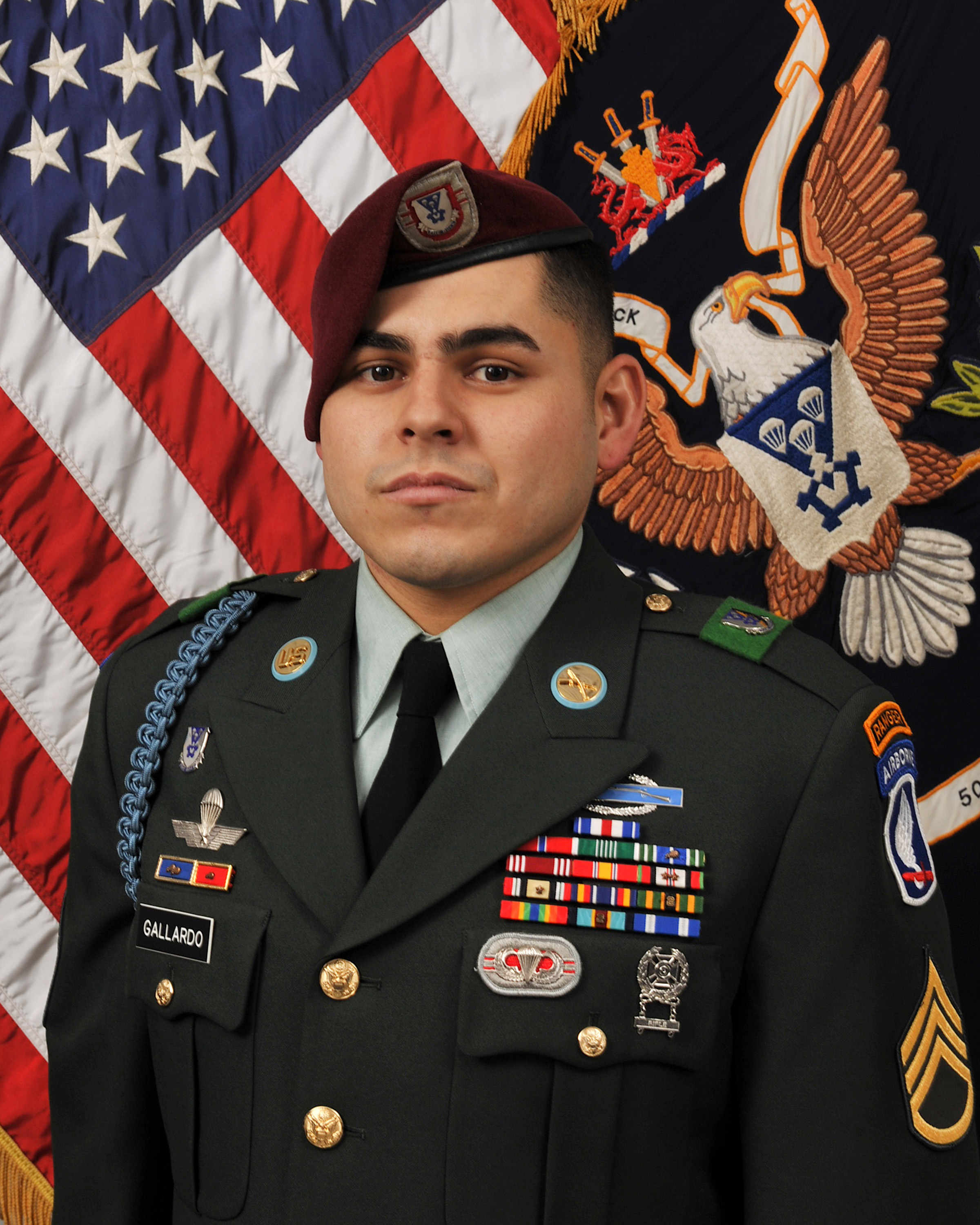 Staff Sgt. Cristian Cea, an Expert Infantry Badge holder, - NARA