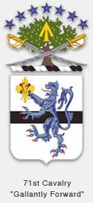 71st Cavalry 'Gallantly Forward'