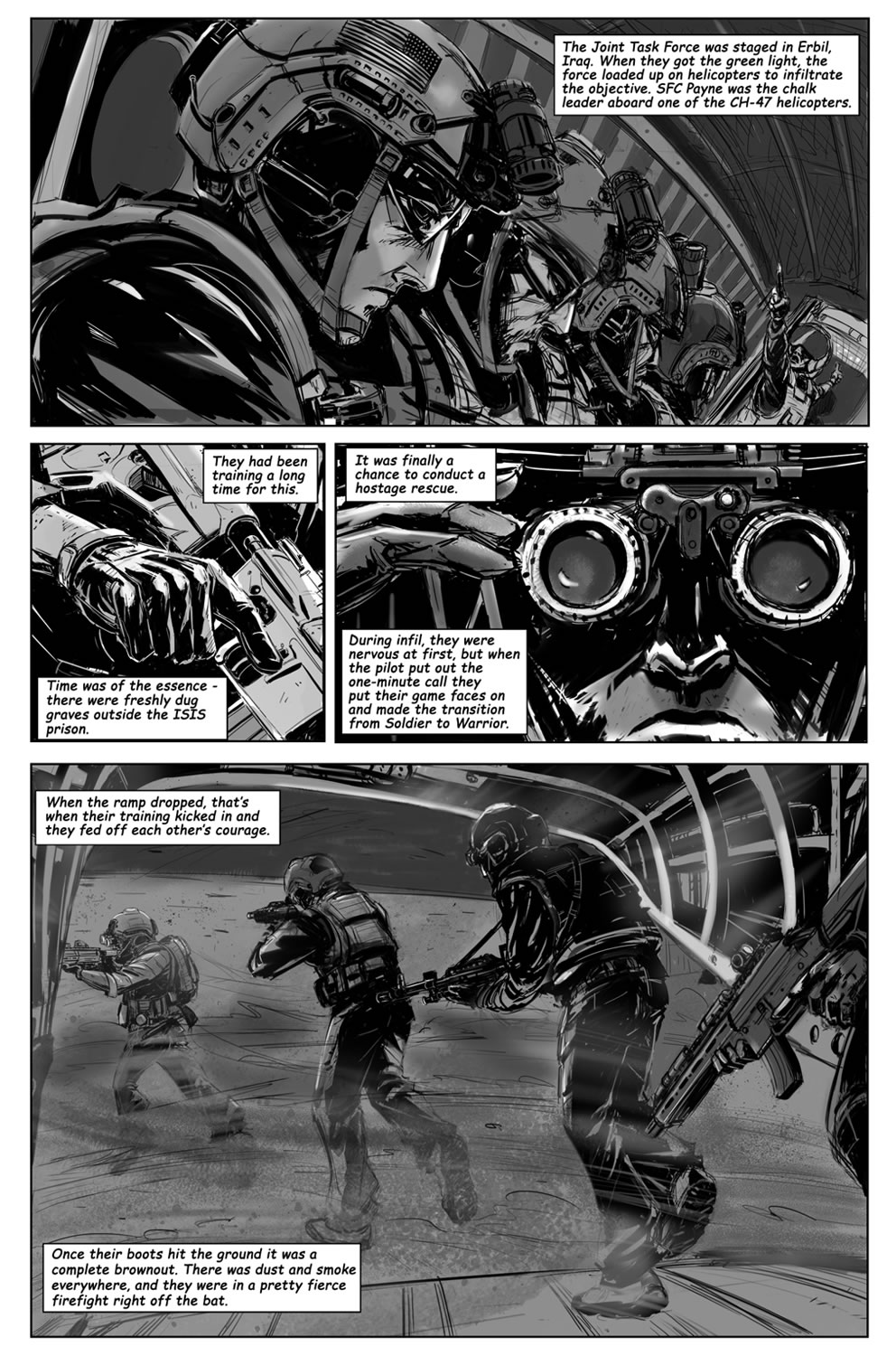 Payne Comic Book page 1