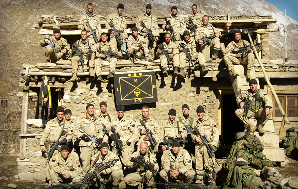 Sergeant First Class Petry and his platoon