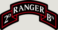 2nd Ranger Battalion shoulder sleeve insignia