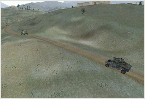 First convoy attempt Scene 1