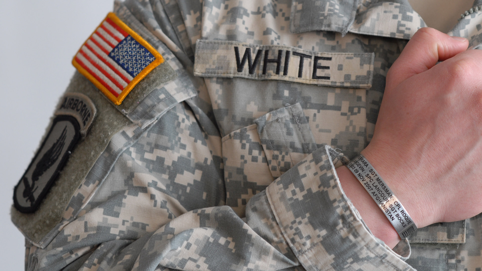 Whites honor bracelet