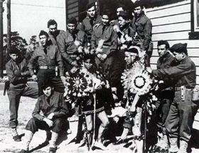 Comanche code-talkers of the 4th Signal Company (U.S. Army Signal Center and Ft. Gordon)