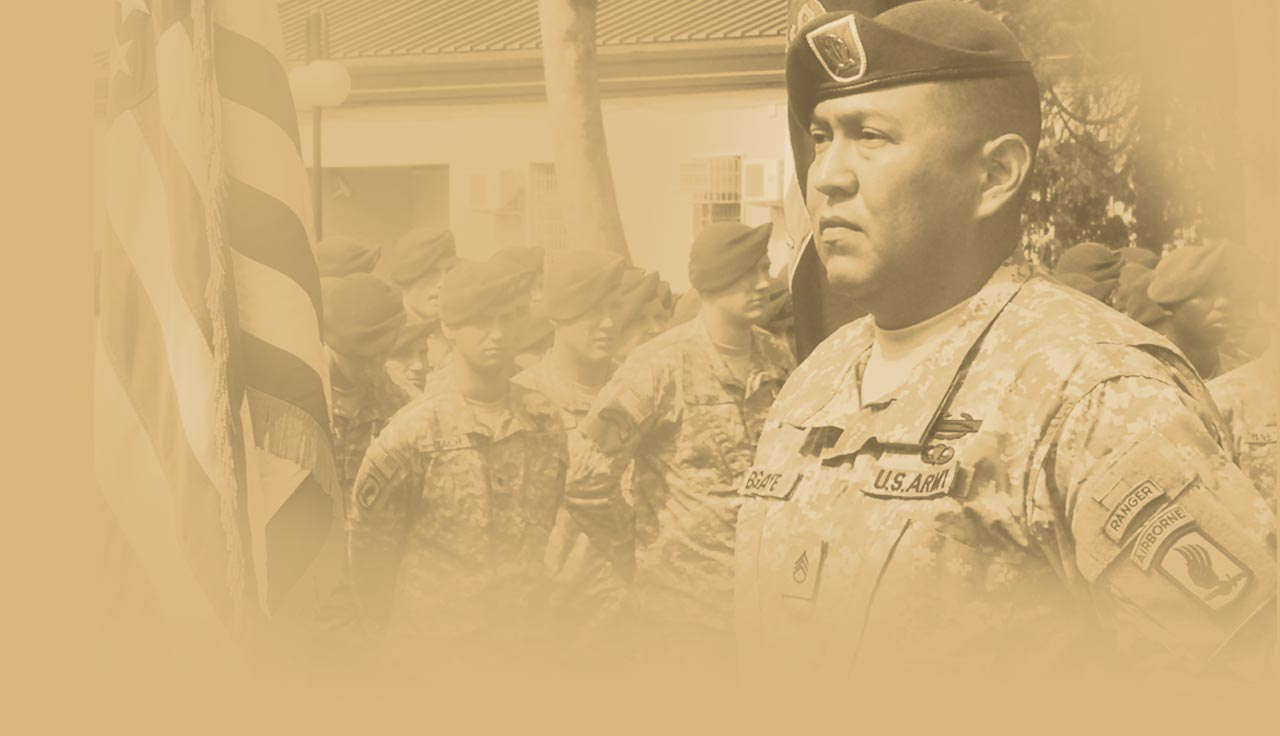 Header Fading Slideshow Image - Staff Sgt. Conrad Begaye