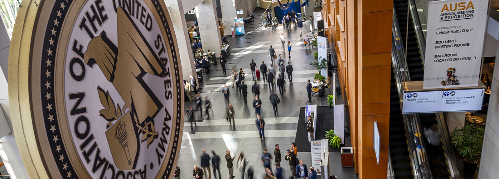 The U.S. Army at AUSA logo