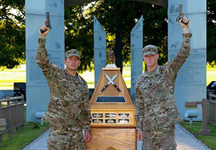 Capt. John Bergman and Capt. Michael Rose