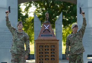 1st. Lt. Vince Paikowski and 1st Lt. Alastair Keys