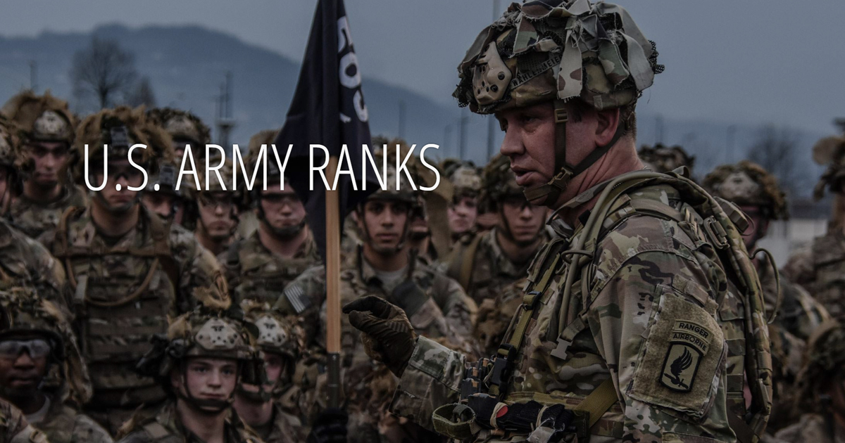 Us Military Hierarchy Rank Chart